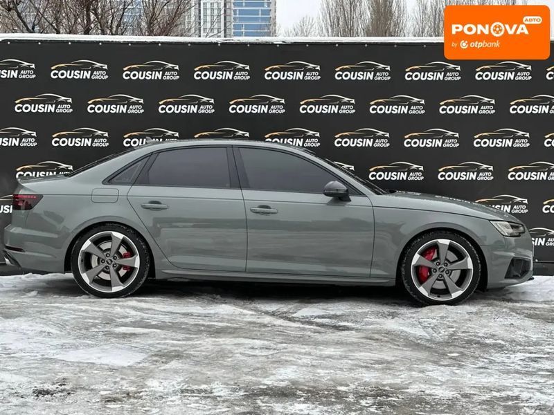 Audi S4, 2018 р., Бензин, 132 тис. км, Седан, Сірий, Київ AT-10408771 фото