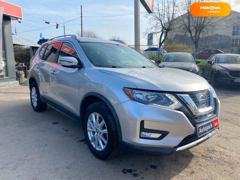 Nissan Rogue, 2017, Газ пропан-бутан / Бензин, 2.5 л., 157 тис. км, Позашляховик / Кросовер, Сірий, Вінниця 32957 фото