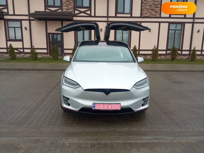 Tesla Model X, 2017, Електро, 199 тыс. км, Внедорожник / Кроссовер, Серый, Радехів Cars-Pr-68602 фото