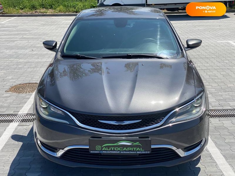 Chrysler 200, 2015, Газ пропан-бутан / Бензин, 2.36 л., 121 тис. км, Седан, Сірий, Київ 103256 фото