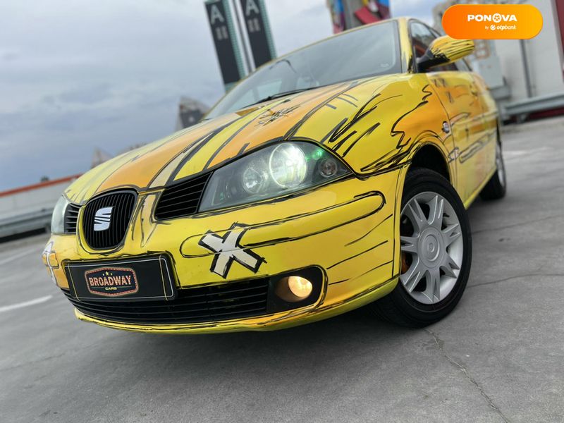 SEAT Ibiza, 2002, Бензин, 1.4 л., 140 тыс. км, Хетчбек, Желтый, Киев 108898 фото