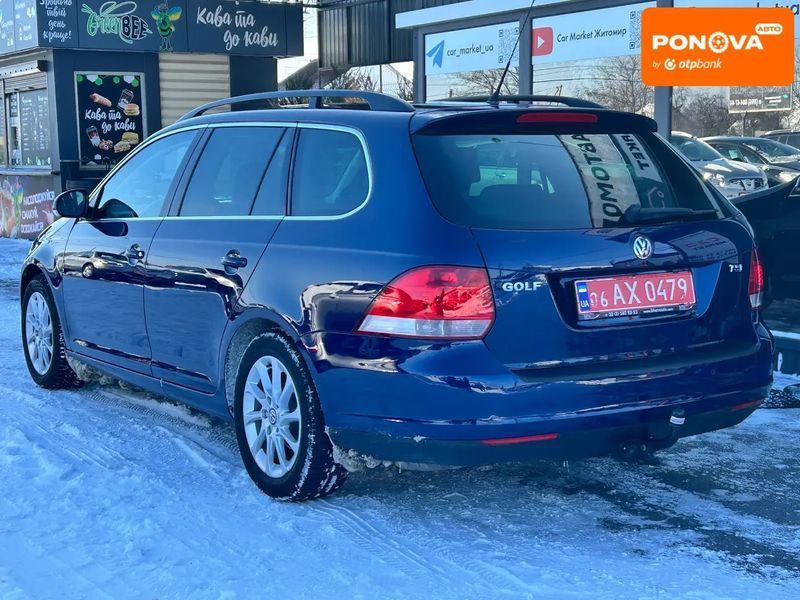 Volkswagen Golf, 2008 р., Бензин, 197 тис. км, Універсал, Синій, Житомир AT-10414432 фото
