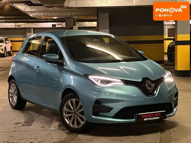 Renault Zoe, 2021 р., Електро, 54 тис. км, Позашляховик / Кросовер, Синій, Дніпро (Дніпропетровськ) AT-10409299 фото