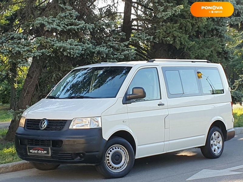 Volkswagen Transporter, 2004, Дизель, 1.9 л., 175 тис. км, Мінівен, Білий, Миколаїв 106848 фото