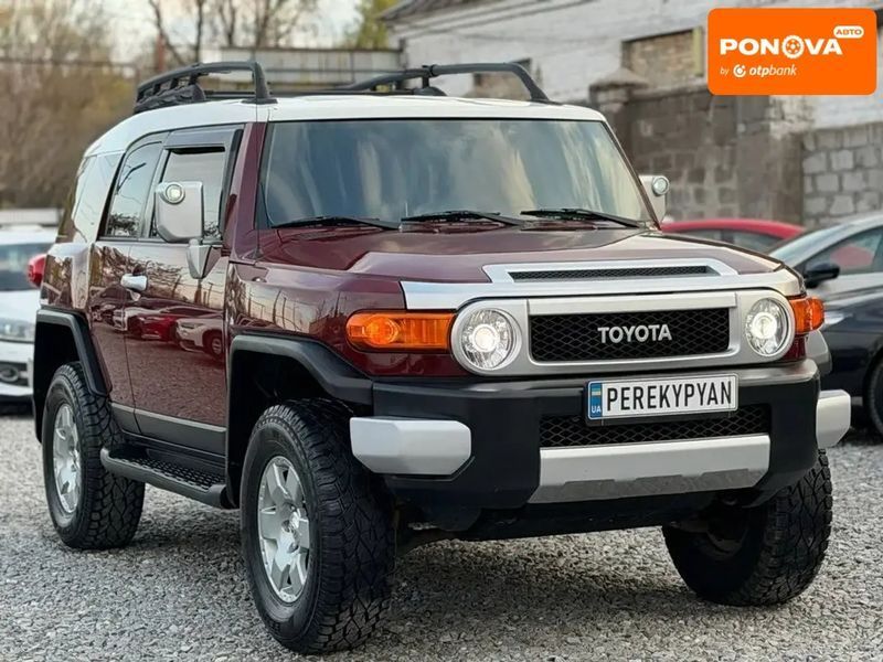 Toyota FJ Cruiser, 2008 г., Газ пропан-бутан / Бензин, 153 тыс. км, Внедорожник / Кроссовер, Красный, Днепр (Днепропетровск) AT-10415337 фото