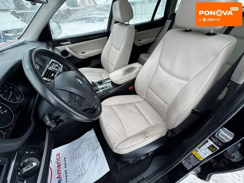 BMW X3, 2014 р., Бензин, 204 тис. км, Позашляховик / Кросовер, Чорний, Луцьк AT-10407194 фото
