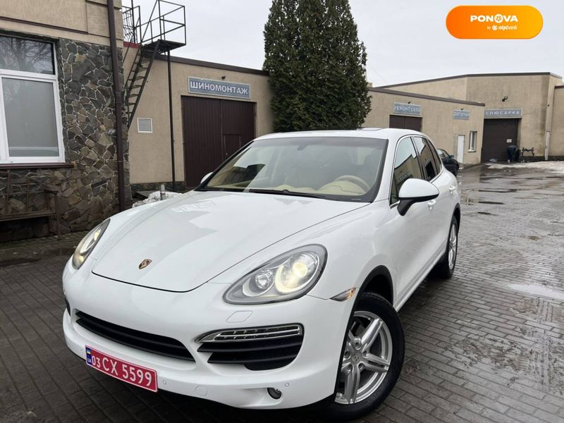 Porsche Cayenne, 2012, Гибрид (HEV), 3 л., 194 тыс. км, Внедорожник / Кроссовер, Белый, Владимир-Волынский Cars-Pr-66334 фото