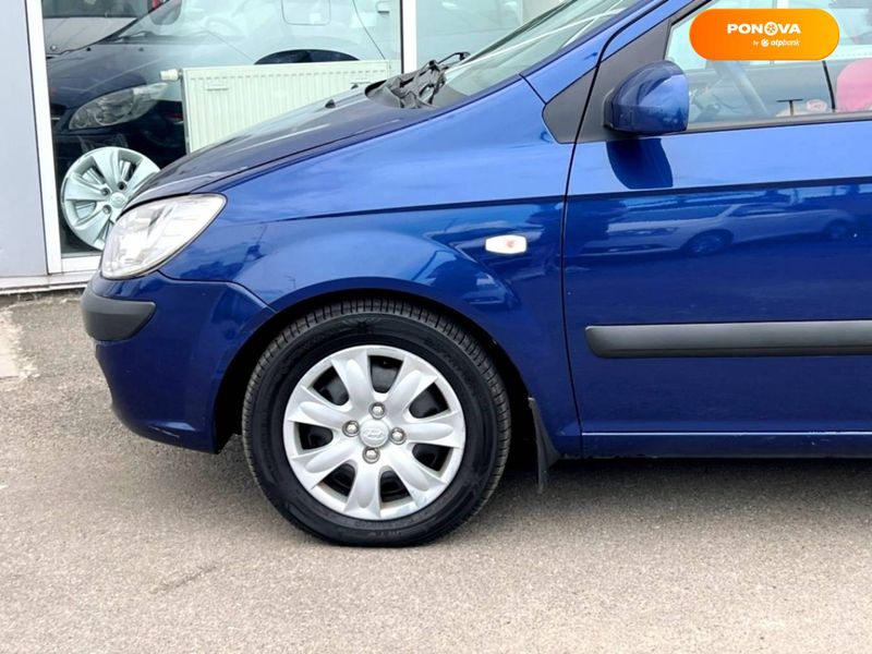 Hyundai Getz, 2008, Газ пропан-бутан / Бензин, 1.4 л., 124 тис. км, Хетчбек, Синій, Київ 97828 фото