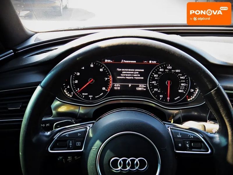 Audi A6, 2018 р., Бензин, 123 тис. км, Седан, Чорний, Черкаси AT-10418333 фото