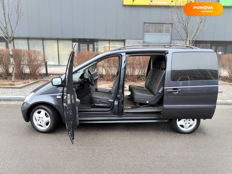 Mercedes-Benz Vaneo, 2005, Газ пропан-бутан / Бензин, 1.6 л., 257 тыс. км, Минивен, Чорный, Киев 19245 фото