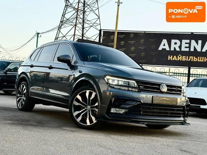 Volkswagen Tiguan, 2018 р., Бензин, 66 тис. км, Позашляховик / Кросовер, Сірий, Харків AT-10403247 фото