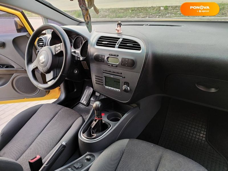 SEAT Leon, 2008, Газ пропан-бутан / Бензин, 1.6 л., 310 тыс. км, Хетчбек, Желтый, Белая Церковь Cars-Pr-60751 фото