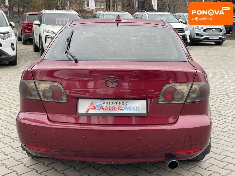 Mazda 6, 2003 г., Газ пропан-бутан / Бензин, 227 тыс. км, Седан, Красный, Кривой Рог AT-10405545 фото