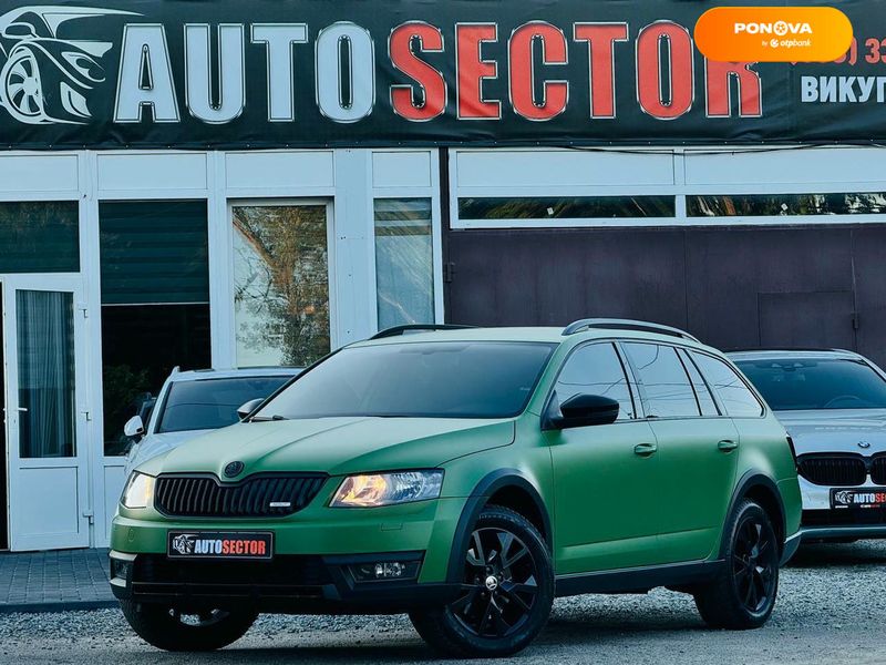 Skoda Octavia Scout, 2016, Бензин, 1.8 л., 198 тис. км, Універсал, Білий, Харків 103790 фото