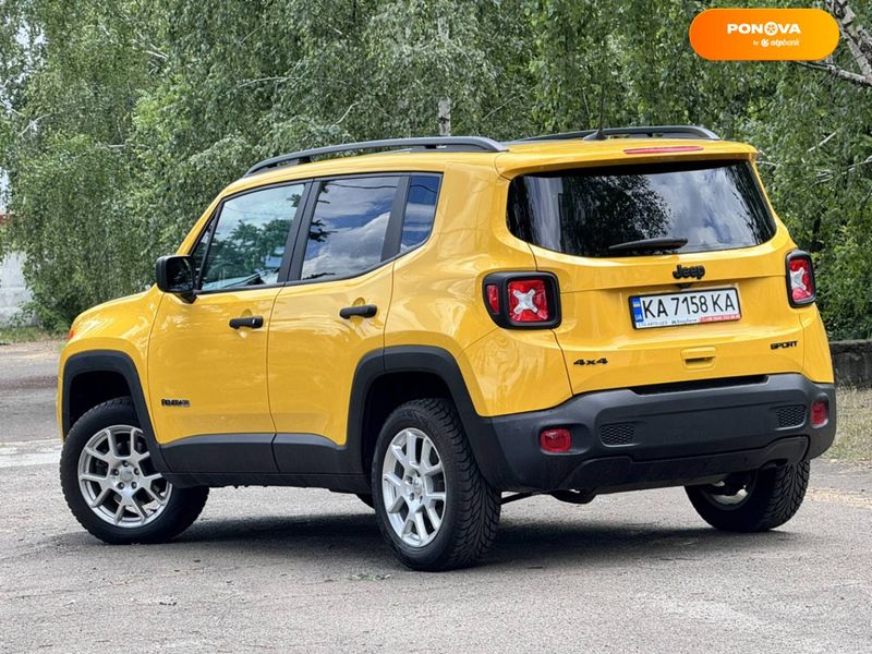 Jeep Renegade, 2019, Газ пропан-бутан / Бензин, 2.36 л., 52 тис. км, Позашляховик / Кросовер, Жовтий, Київ 99094 фото