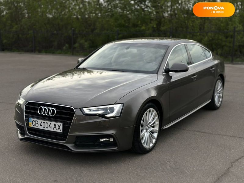 Audi A5 Sportback, 2013, Дизель, 2 л., 125 тис. км, Ліфтбек, Сірий, Чернігів Cars-Pr-69027 фото