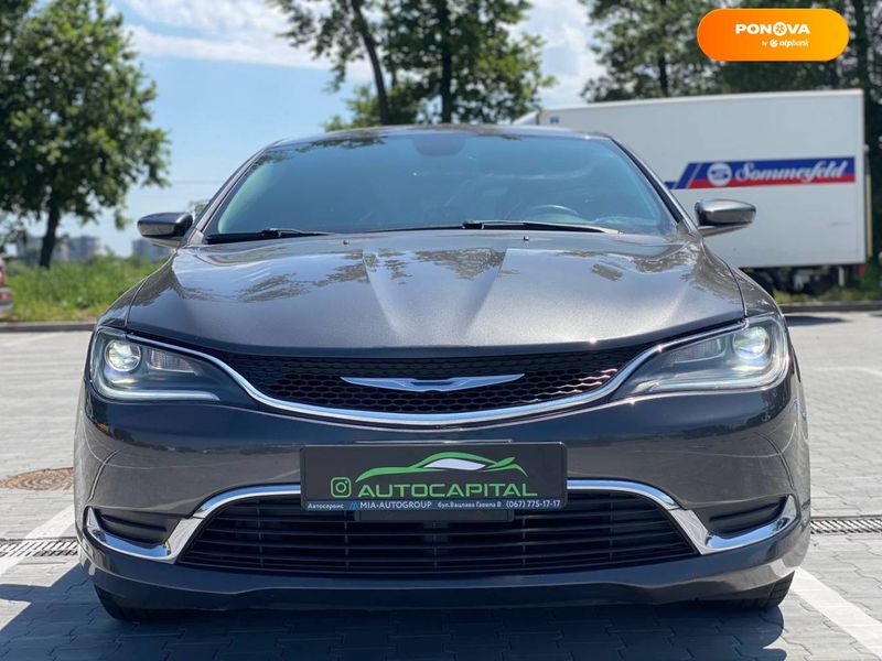 Chrysler 200, 2015, Газ пропан-бутан / Бензин, 2.36 л., 121 тыс. км, Седан, Серый, Киев 103256 фото