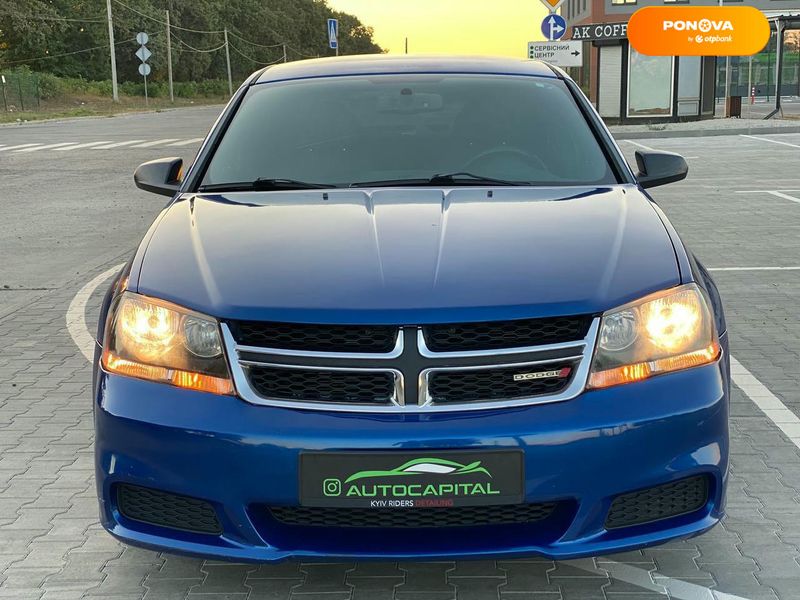 Dodge Avenger, 2013, Бензин, 2.36 л., 155 тис. км, Седан, Синий, Киев 194667 фото