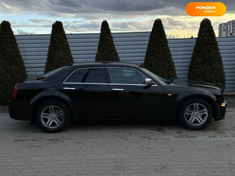 Chrysler 300C, 2005, Газ пропан-бутан / Бензин, 2.74 л., 170 тис. км, Седан, Чорний, Львів 21620 фото