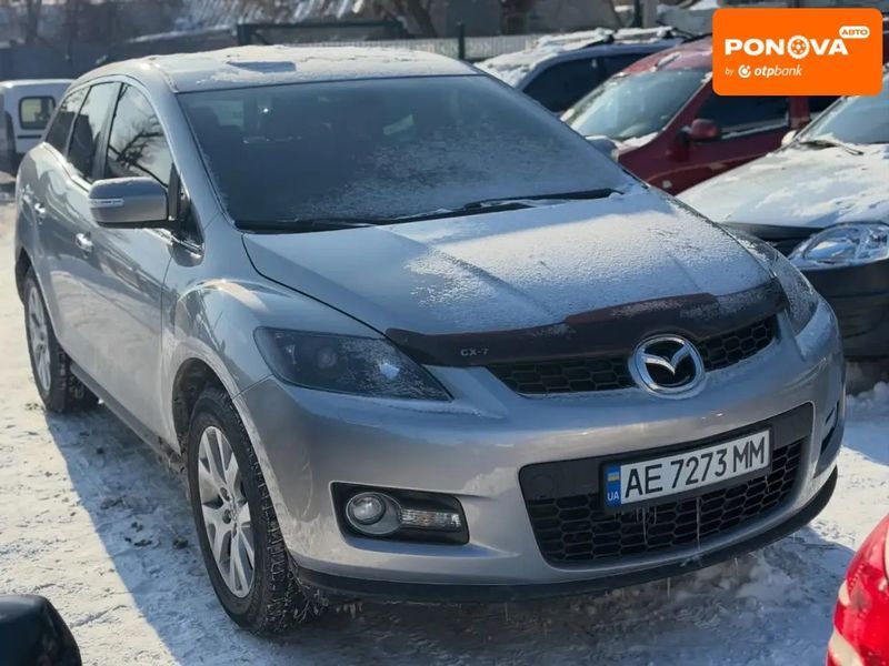 Mazda CX-7, 2007 р., Бензин, 127 тис. км, Позашляховик / Кросовер, Сірий, Дніпро (Дніпропетровськ) AT-10407676 фото
