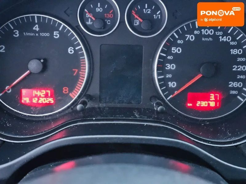 Audi A3 Sportback, 2006 р., Бензин, 230 тис. км, Хетчбек, Сірий, Кам'янське (Дніпродзержинськ) AT-10406733 фото
