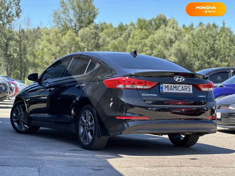 Hyundai Elantra, 2016, Бензин, 2 л., 155 тис. км, Седан, Чорний, Харків 108350 фото