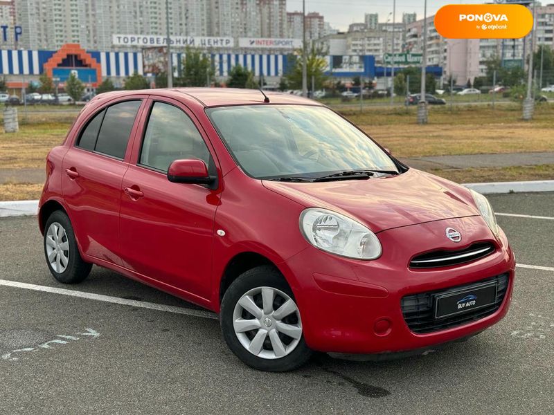 Nissan March, 2011, Бензин, 1.2 л., 68 тис. км, Хетчбек, Червоний, Київ 110998 фото