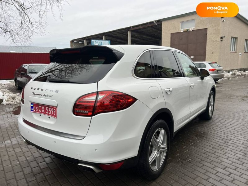 Porsche Cayenne, 2012, Гибрид (HEV), 3 л., 194 тыс. км, Внедорожник / Кроссовер, Белый, Владимир-Волынский Cars-Pr-66334 фото