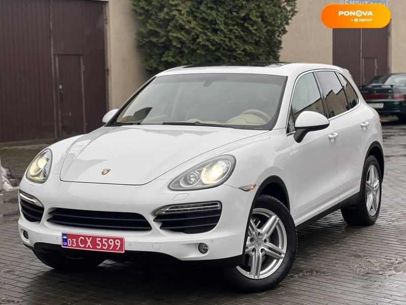 Porsche Cayenne, 2012, Гібрид (HEV), 3 л., 194 тис. км, Позашляховик / Кросовер, Білий, Володимир-Волинський Cars-Pr-66334 фото