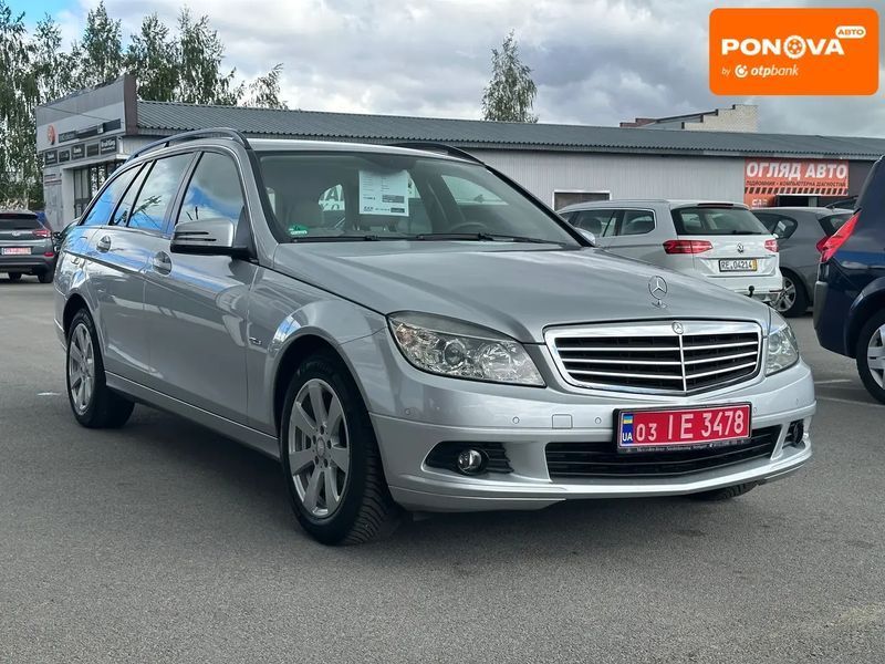 Mercedes-Benz C-Class, 2010 р., Бензин, 178 тис. км, Універсал, Сірий, Житомир AT-10418555 фото