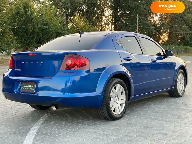 Dodge Avenger, 2013, Бензин, 2.36 л., 155 тис. км, Седан, Синий, Киев 194667 фото