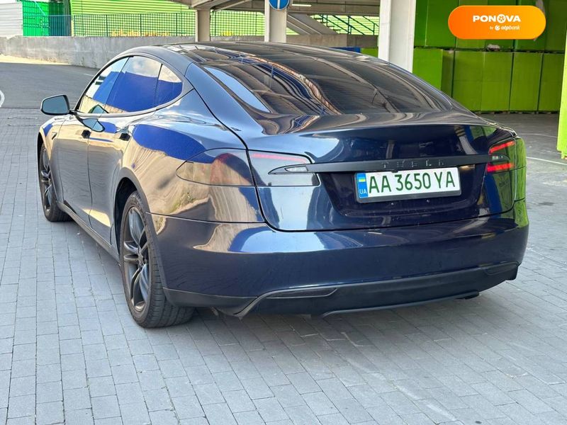 Tesla Model S, 2013, Електро, 160 тыс. км, Лифтбек, Синий, Киев 110385 фото