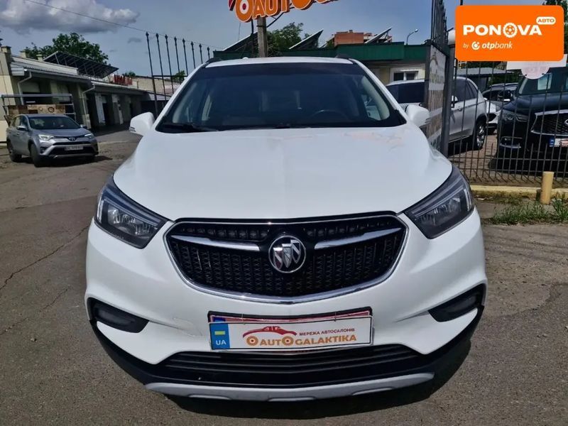 Buick Encore, 2017 р., Бензин, 154 тис. км, Позашляховик / Кросовер, Білий, Миколаїв AT-10418783 фото