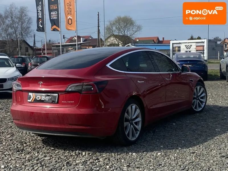 Tesla Model 3, 2019 г., Електро, 67 тыс. км, Седан, Красный, Львов AT-10413010 фото