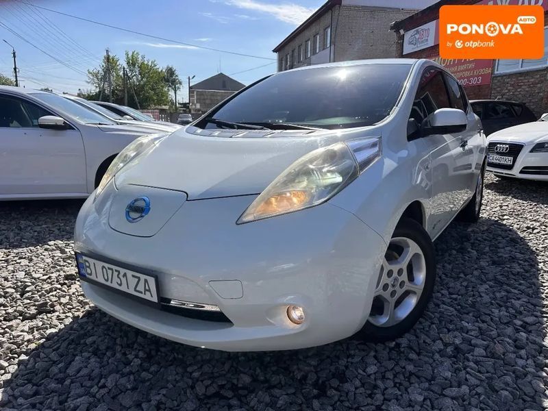 Nissan Leaf, 2011 р., Електро, 115 тис. км, Хетчбек, Білий, Сміла AT-10417881 фото