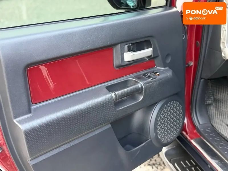 Toyota FJ Cruiser, 2008 г., Газ пропан-бутан / Бензин, 153 тыс. км, Внедорожник / Кроссовер, Красный, Днепр (Днепропетровск) AT-10415337 фото