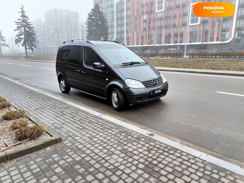 Mercedes-Benz Vaneo, 2005, Газ пропан-бутан / Бензин, 1.6 л., 257 тыс. км, Минивен, Чорный, Киев 19245 фото