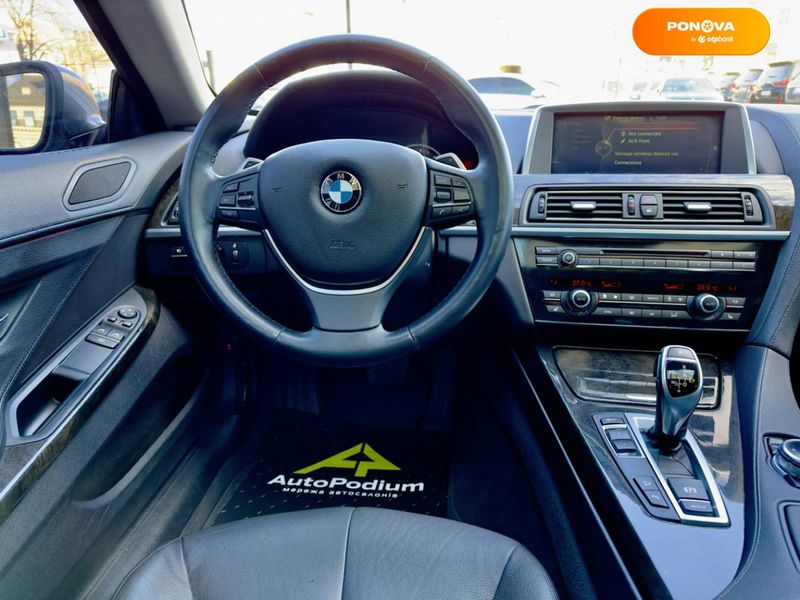 BMW 6 Series, 2014, Бензин, 3 л., 229 тыс. км, Купе, Серый, Киев 16082 фото