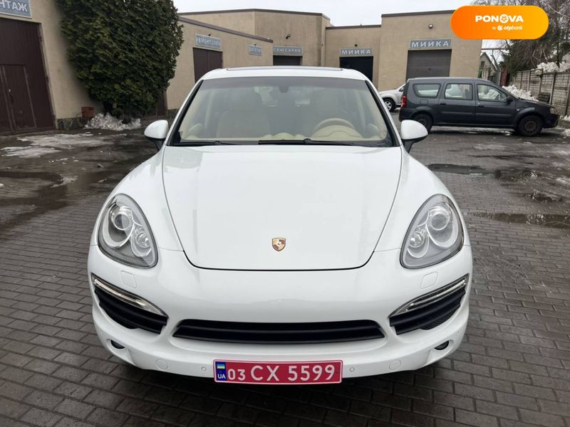 Porsche Cayenne, 2012, Гибрид (HEV), 3 л., 194 тыс. км, Внедорожник / Кроссовер, Белый, Владимир-Волынский Cars-Pr-66334 фото