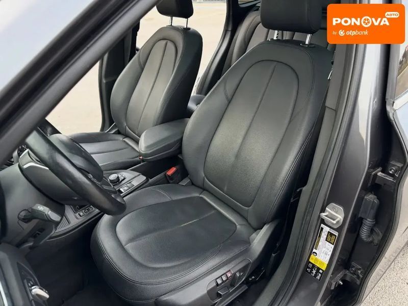 BMW X1, 2017 р., Газ, 123 тис. км, Позашляховик / Кросовер, Сірий, Дніпро (Дніпропетровськ) AT-10415266 фото