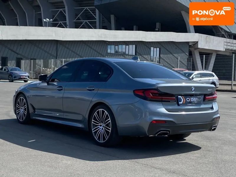 BMW 5 Series, 2019 р., Бензин, 115 тис. км, Седан, Сірий, Львів AT-10413343 фото