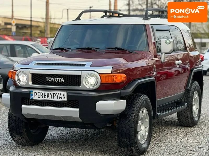 Toyota FJ Cruiser, 2008 г., Газ пропан-бутан / Бензин, 153 тыс. км, Внедорожник / Кроссовер, Красный, Днепр (Днепропетровск) AT-10415337 фото