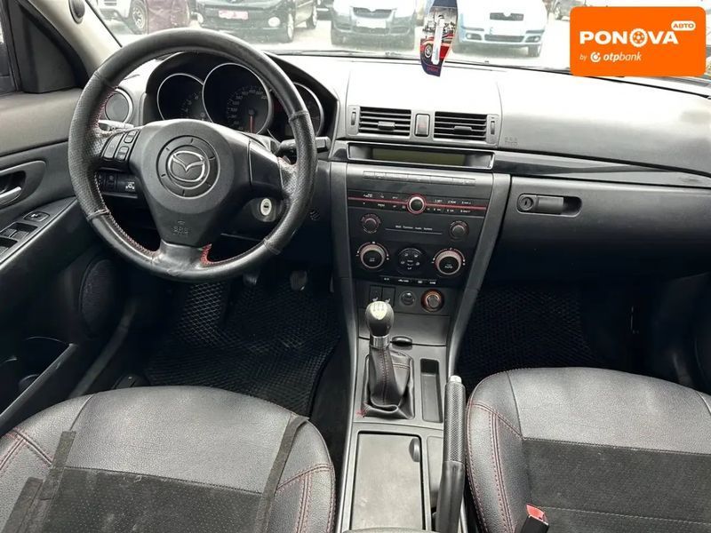 Mazda 3, 2005 р., Газ пропан-бутан / Бензин, Седан, Чорний, Кам'янське (Дніпродзержинськ) AT-10404017 фото