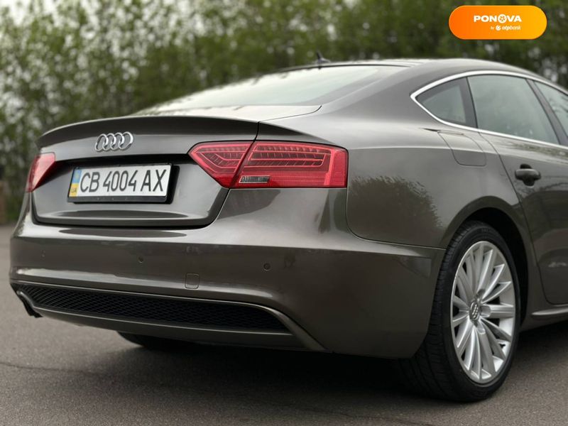 Audi A5 Sportback, 2013, Дизель, 2 л., 125 тис. км, Ліфтбек, Сірий, Чернігів Cars-Pr-69027 фото