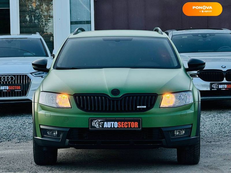 Skoda Octavia Scout, 2016, Бензин, 1.8 л., 198 тис. км, Універсал, Білий, Харків 103790 фото