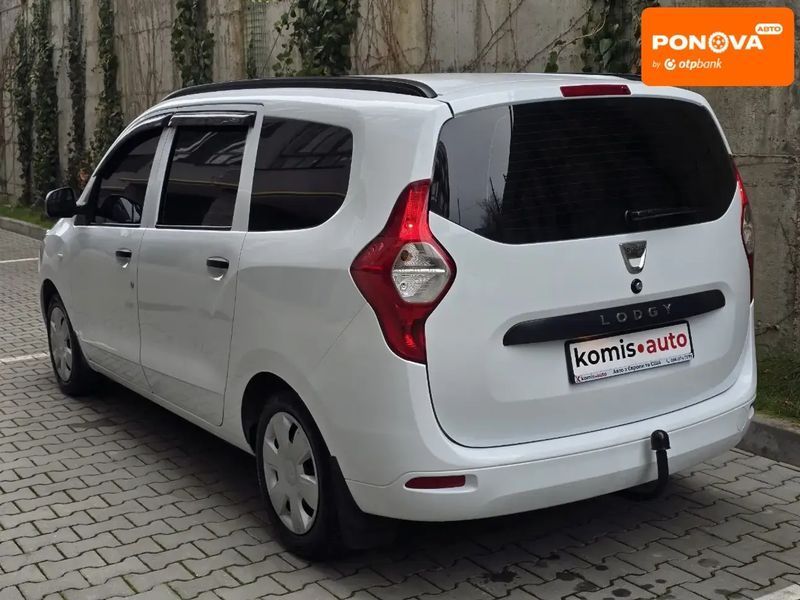 Dacia Lodgy, 2015 р., Бензин, 100 тис. км, Універсал, Білий, Хмельницький AT-10409934 фото