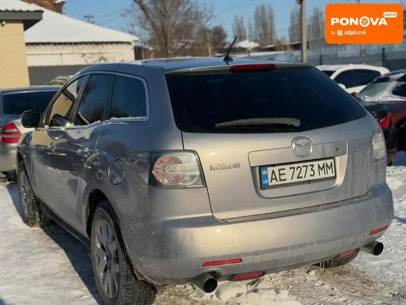 Mazda CX-7, 2007 р., Бензин, 127 тис. км, Позашляховик / Кросовер, Сірий, Дніпро (Дніпропетровськ) AT-10407676 фото