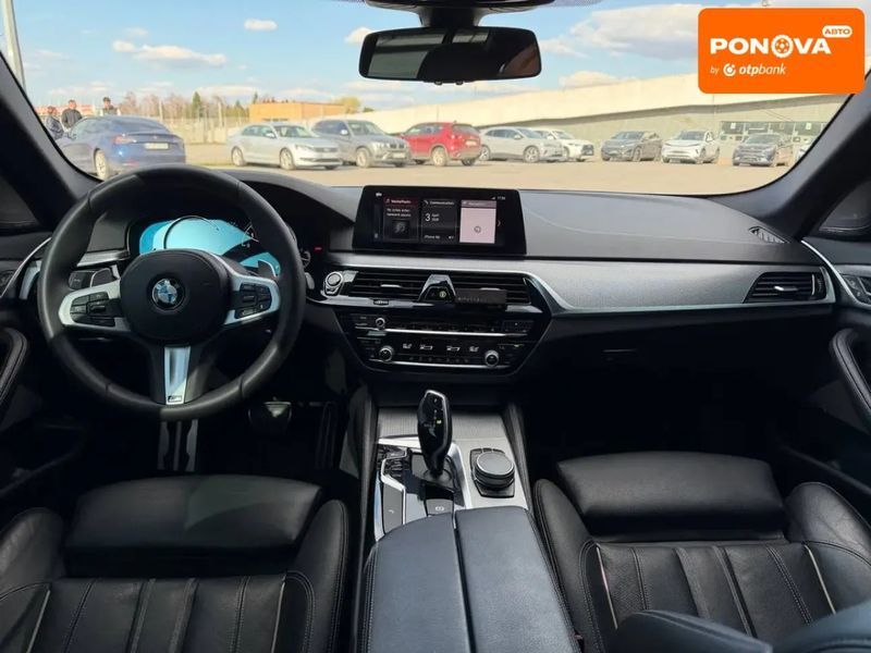 BMW 5 Series, 2019 р., Бензин, 115 тис. км, Седан, Сірий, Львів AT-10413343 фото