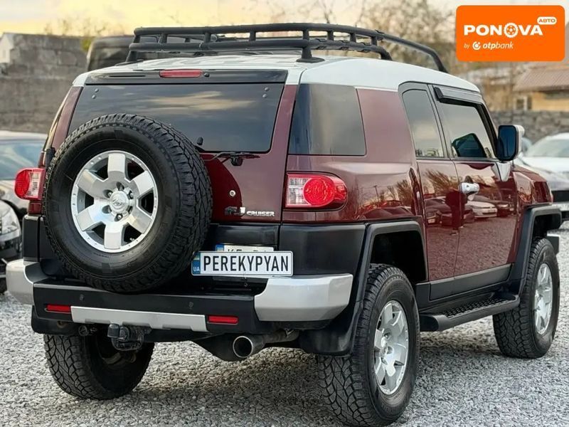 Toyota FJ Cruiser, 2008 г., Газ пропан-бутан / Бензин, 153 тыс. км, Внедорожник / Кроссовер, Красный, Днепр (Днепропетровск) AT-10415337 фото