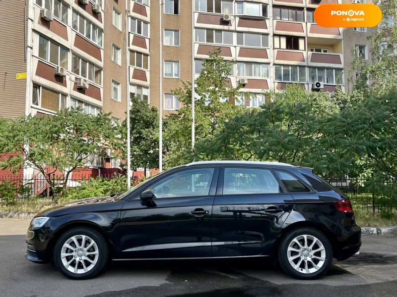 Audi A3, 2016, Дизель, 1.97 л., 135 тыс. км, Хетчбек, Чорный, Киев 110187 фото